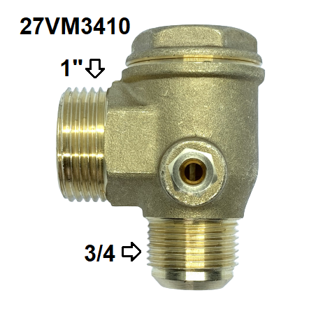 Pretvārsts kompresoram 3/4"x1"