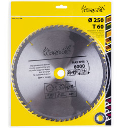 Cirkulārā zāģa ripa 250*60T