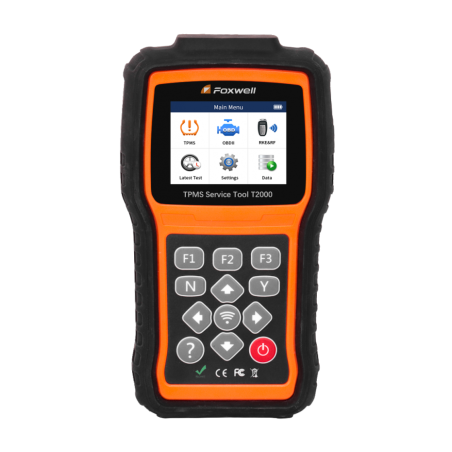 Rengaspaineanturin testaus- ja ohjelmointilaite OBD-toiminnolla TPMS T-2000 Foxwell