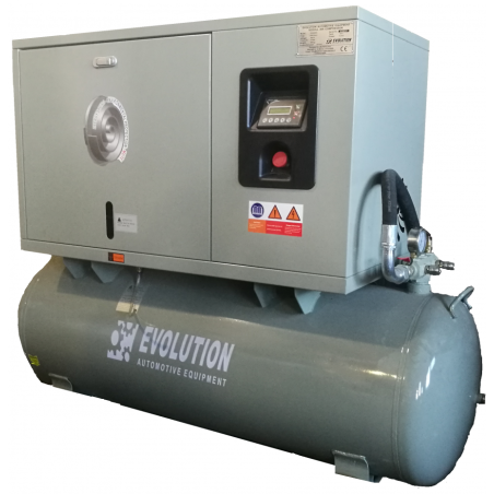Ruuvikompressori 300 litraa, 400 V, 7,5 kW