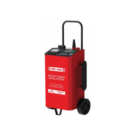 Akkulaturi käynnistystoiminnolla 12V & 24V TBC-520T