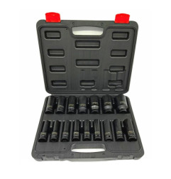 Pitkät iskunvaimentimet 1/2" setti 16kpl / 10-32mm
