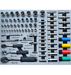 Darbarīku rati 7 atvilktnes Widmann Wood Finish Edition