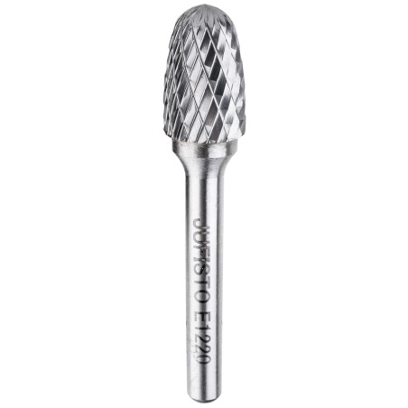 Cietmetāla borfrēze metālam 12,0x20mm tips E