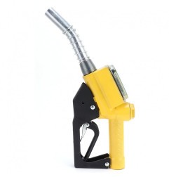 Diesel fuel filling gun with meter