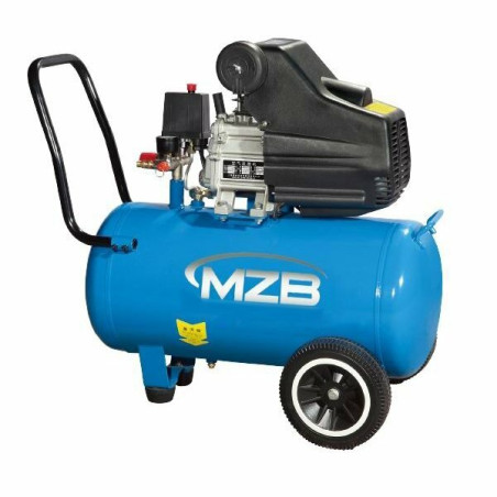 Virzuļu kompresors 50 litri 200l/min 8bar MZB