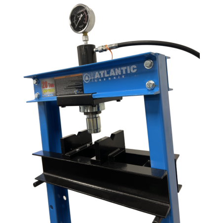 Hydraulinen puristin 20T, 2 nopeutta, jalkapolkimella