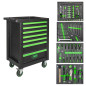 Tool cart with 7 chests and 171 tools JBM Tool cart with 7 chests and 171 tools JBM