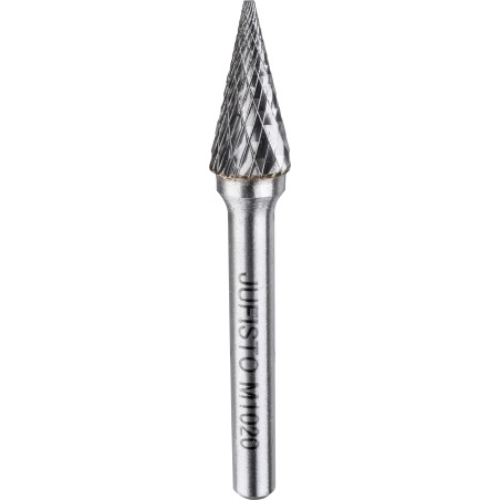 Cietmetāla borfrēze metālam 10,0x20mm tips M