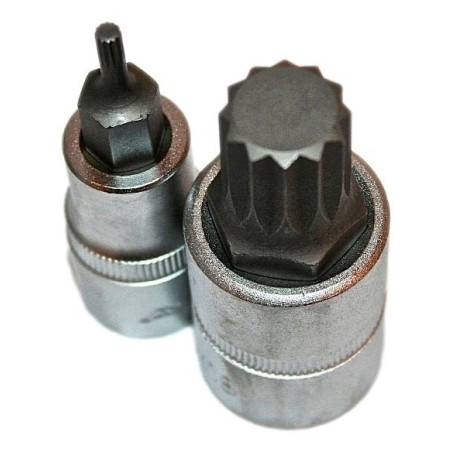 Uzgaļu komplekts XZN 1/2” M4 M18 10gab.