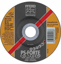 Slīpdisks metālam 125*7.0mm Pferd