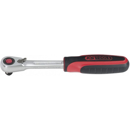 Atslēga ar sprūdu Slim Power, 1/4", 72 zobi