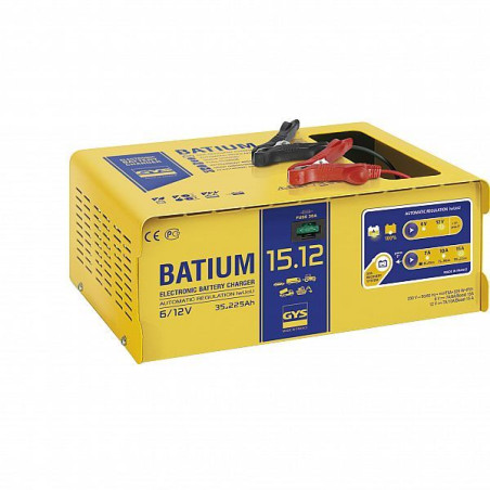 Akumulatora lādētājs ar mikroprocesoru BATIUM 15.12 6/12V 35-225Ah GYS