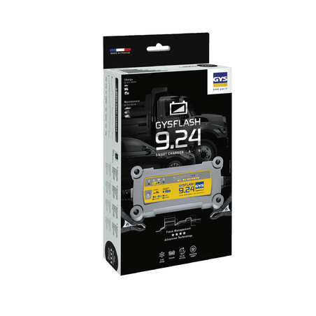 Akumulatora lādētājs ar mikroprocesoru GYSFLASH 9A 6 24V GYS