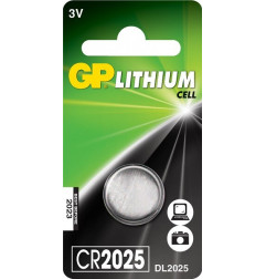 Baterija GP CR2025 3V