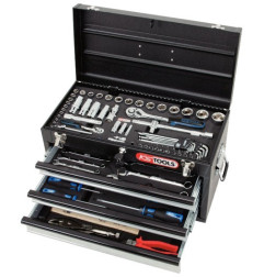 Instrumentu komplekts 1/2" +1/4", 99gb. kastē
