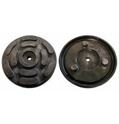 Gumijas pēda pacēlājam 140/ 132mm, 3 punktu, biezums 27mm, Italmatic