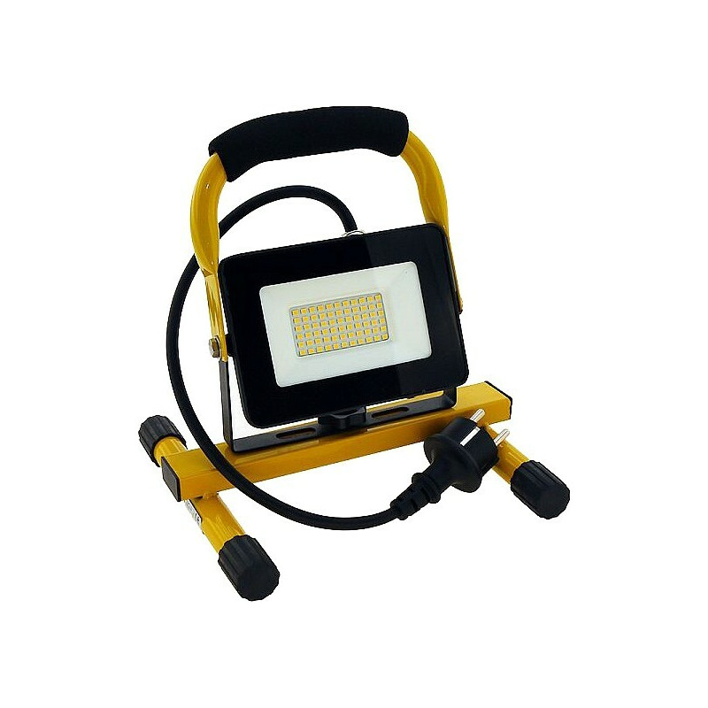 Led prožektors ar statīvu 230V  50W 4250lm IP64