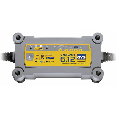 Akumulatora lādētājs GYSFLASH 6A 12V 1,2 125aH (170aH)