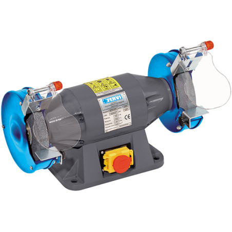 Stacionārais smirģelis 150mm, 0,52Kw, 230V, Fervi