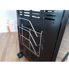 Grils ar gāzes degļiem 2+2 (2 plīts), 47,5x45cm, H84cm, 6 8IN, INOX, LPG FERRABOLI