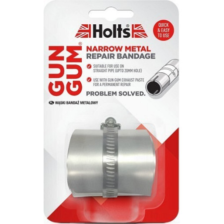 HOLTS taisna tērauda taisna trokšņa slāpētāja remonta uzmava Ø 40 50 mm (1½ 2 ")