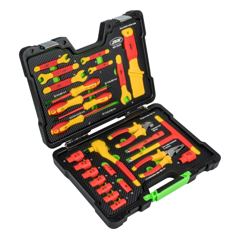 Set of insulated VDE tools 26 pcs. VDE/1000V Set of insulated VDE tools 26 pcs. VDE/1000V