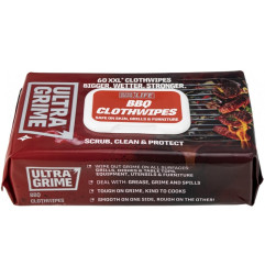 Mitrās salvetes 60gab. ULTRAGRIME LIFE BBQ ABRASIIVSED