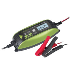 Akumulatora lādētājs ar mikroprocesoru  6/12V 2A/4A 1.2 120AH IP65 6 uzlādēšanas cikliem