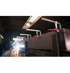 Spīles 600x120mm metāla ar sprūdu  BESSEY