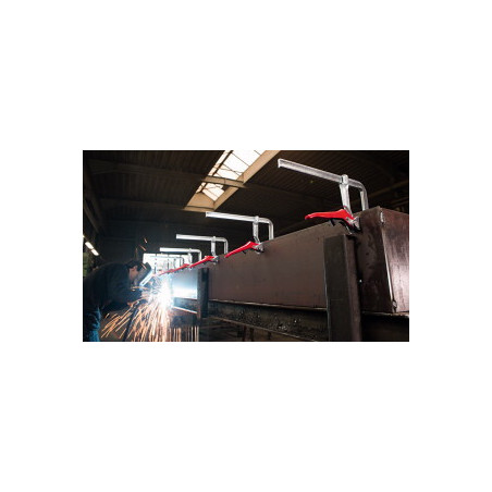Spīles 600x120mm metāla ar sprūdu  BESSEY