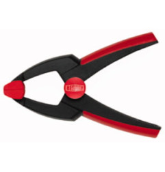 Spīles 25x30mm skavu veida ar atsperi plastmasas  BESSEY