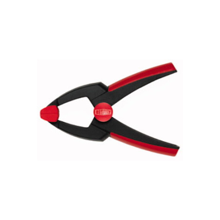 Spīles 35x37mm skavveida ar atsperi plastm.  BESSEY