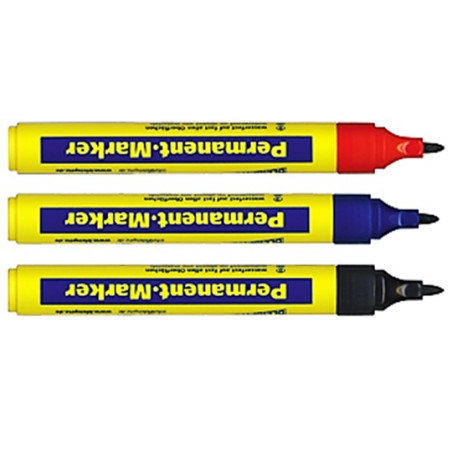 Marķieris Permanents 1.5 3mm  ZILS