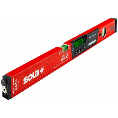 Digitālais līmeņrādis 60cm (RED 60 laser digital) SOLA