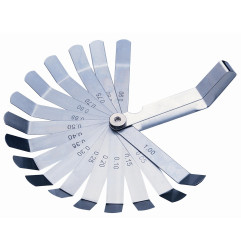 Spraugmēru komplekts ar noliektu galu 0.05 1.00mm