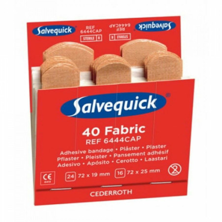 Plāksteri auduma 40gab SALVEQUICK