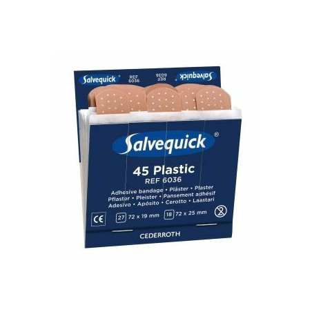 Plāksteri 45gab SALVEQUICK