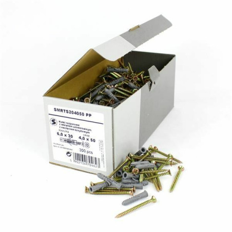 Universālais dībelis ar skr.8 x 40 / 5 x 60 PZ2 100gb (150)