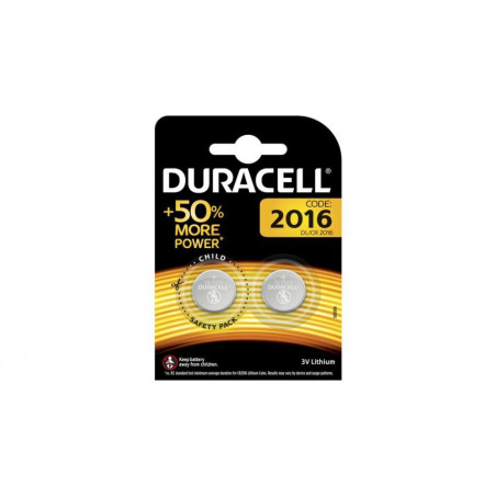 Baterija Duracell DL2016 2gab