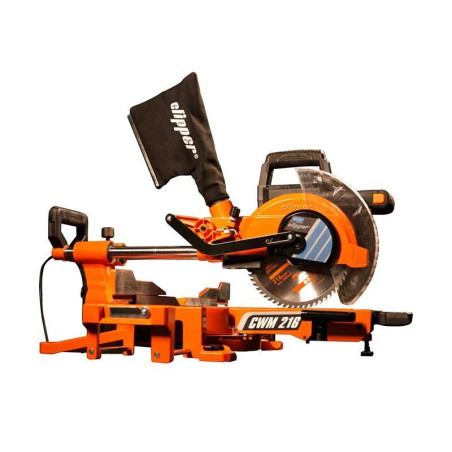Leņķzāģis slīdrāmja 216mm 1400W CWM 216