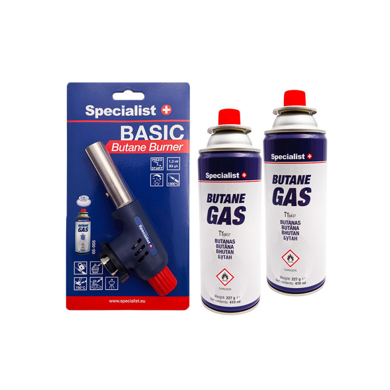 Gāzes deglis Specialist+ piezo 1300°C ar butāna gāzi 2x227gr Gāzes deglis Specialist+ piezo 1300°C ar butāna gāzi 2x227gr
