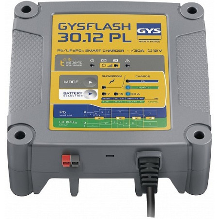 Akumulatora lādētājs GYSFLASH  30.12 NORMAL PB+litija 30A 7-375AH GYSGYS
