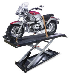 Elektrohidrauliskais motocikla pacēlājs 600kg.