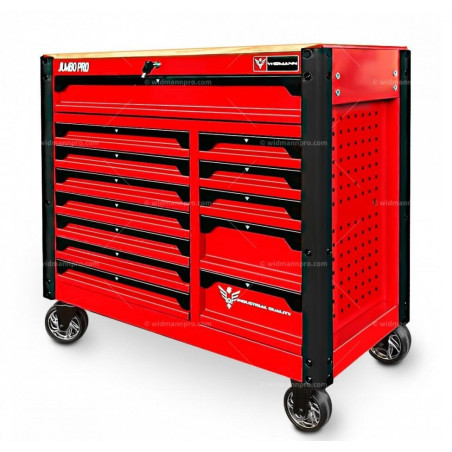 WIDMANN JUMBO PRO - tool trolley 13 drawers with 11 full 471pcs