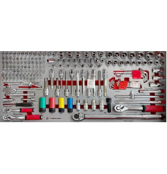 WIDMANN JUMBO PRO - tool trolley 13 drawers with 11 full 471pcs