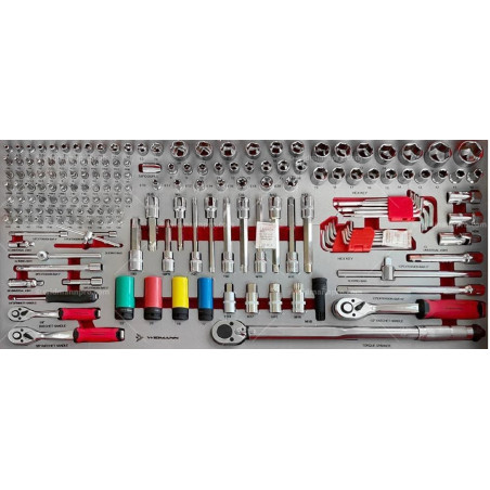 WIDMANN JUMBO PRO - tool trolley 13 drawers with 11 full 471pcs