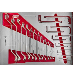 WIDMANN JUMBO PRO - tool trolley 13 drawers with 11 full 471pcs