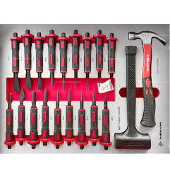 WIDMANN JUMBO PRO - tool trolley 13 drawers with 11 full 471pcs