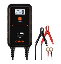 Akumulatora lādētājs digitāls 8.0A 12/24V OSRAM